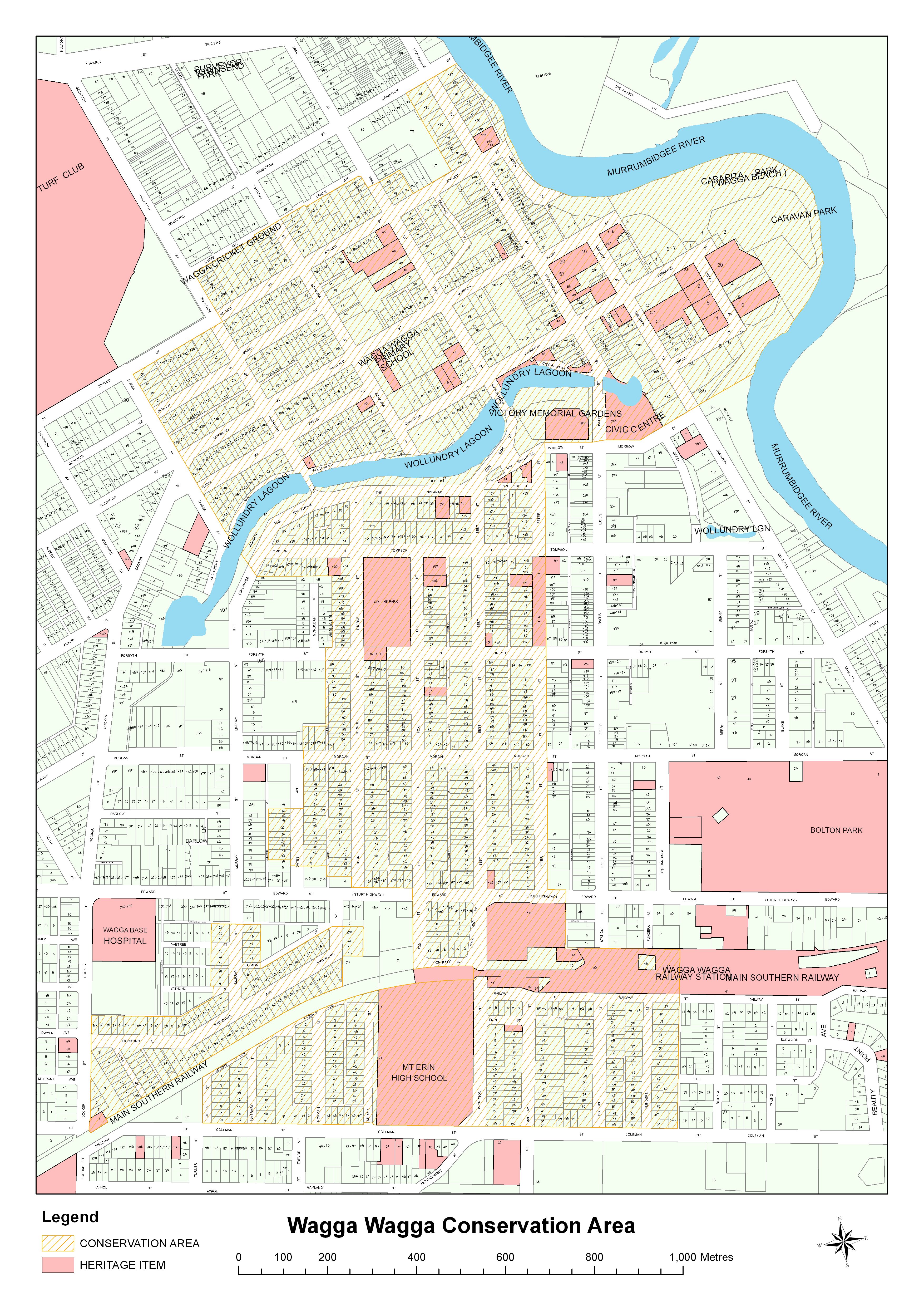 Conservation Area Map