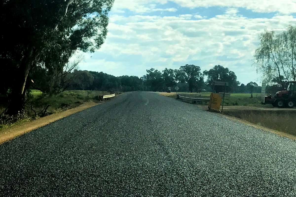 Section of Tumbarumba Road upgraded in 2020