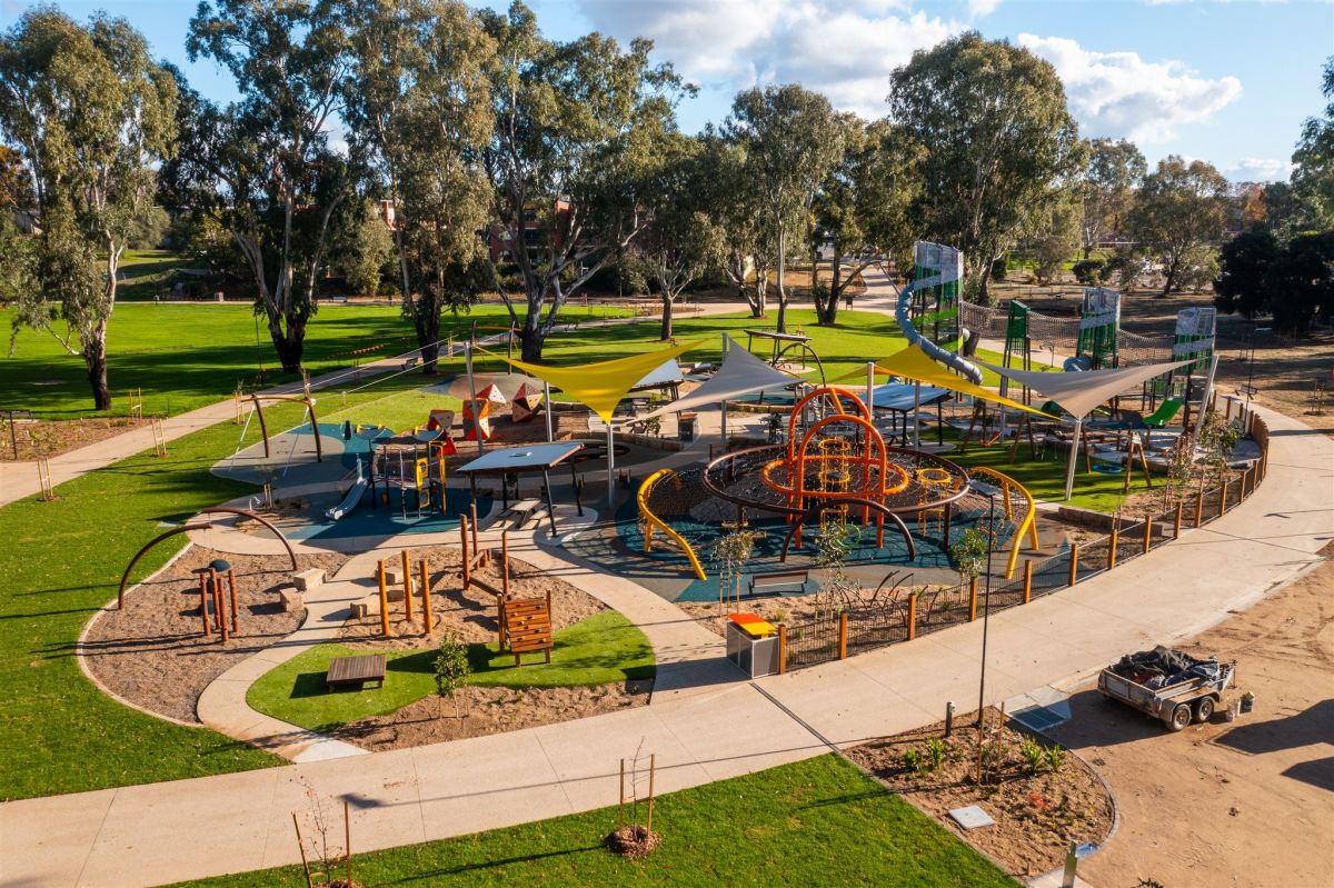 Completed Riverside Playground