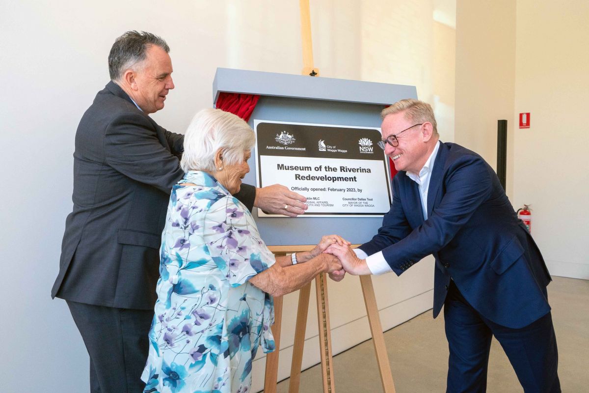 86 Million Museum Of The Riverina Officially Launched Wagga Wagga