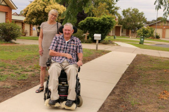 Footpath upgrades make it easier to get around