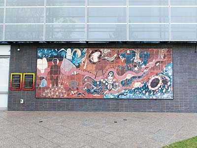Wiradjuri Ceramic Mural