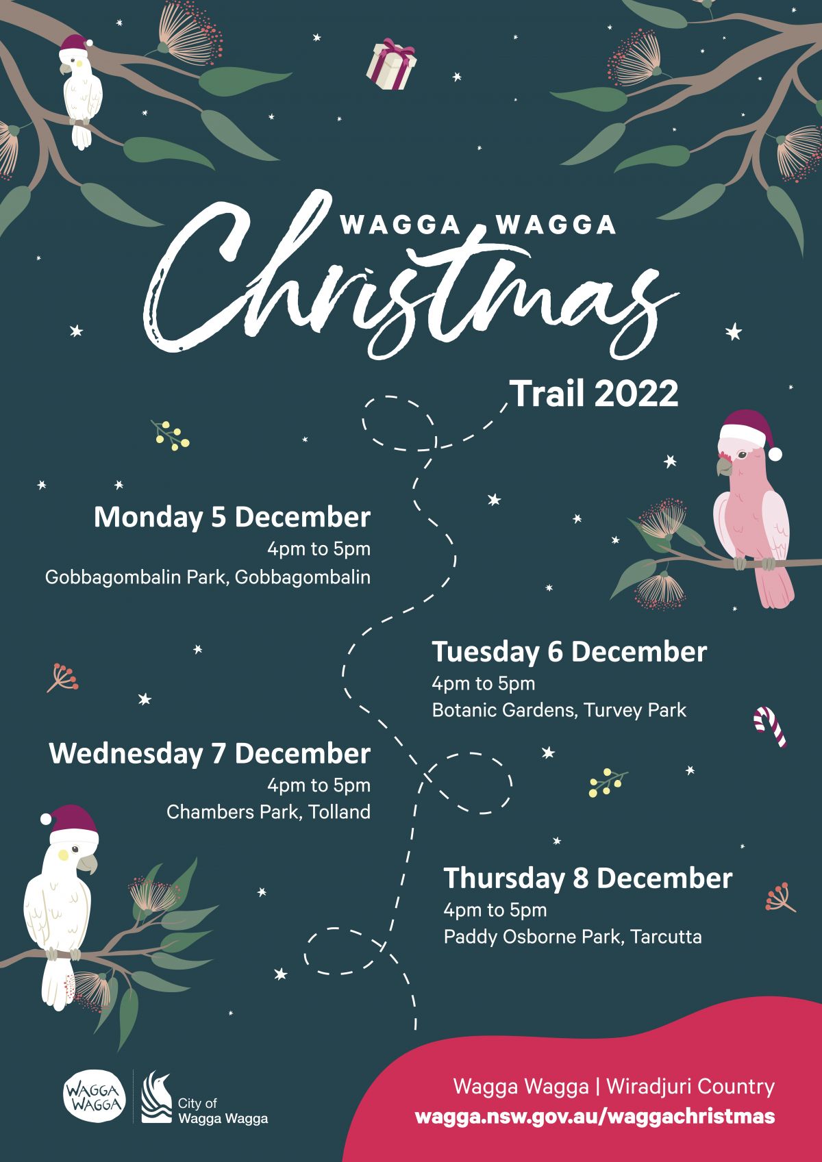 Jingle all the way to Christmas Day in Wagga Wagga Wagga Wagga City